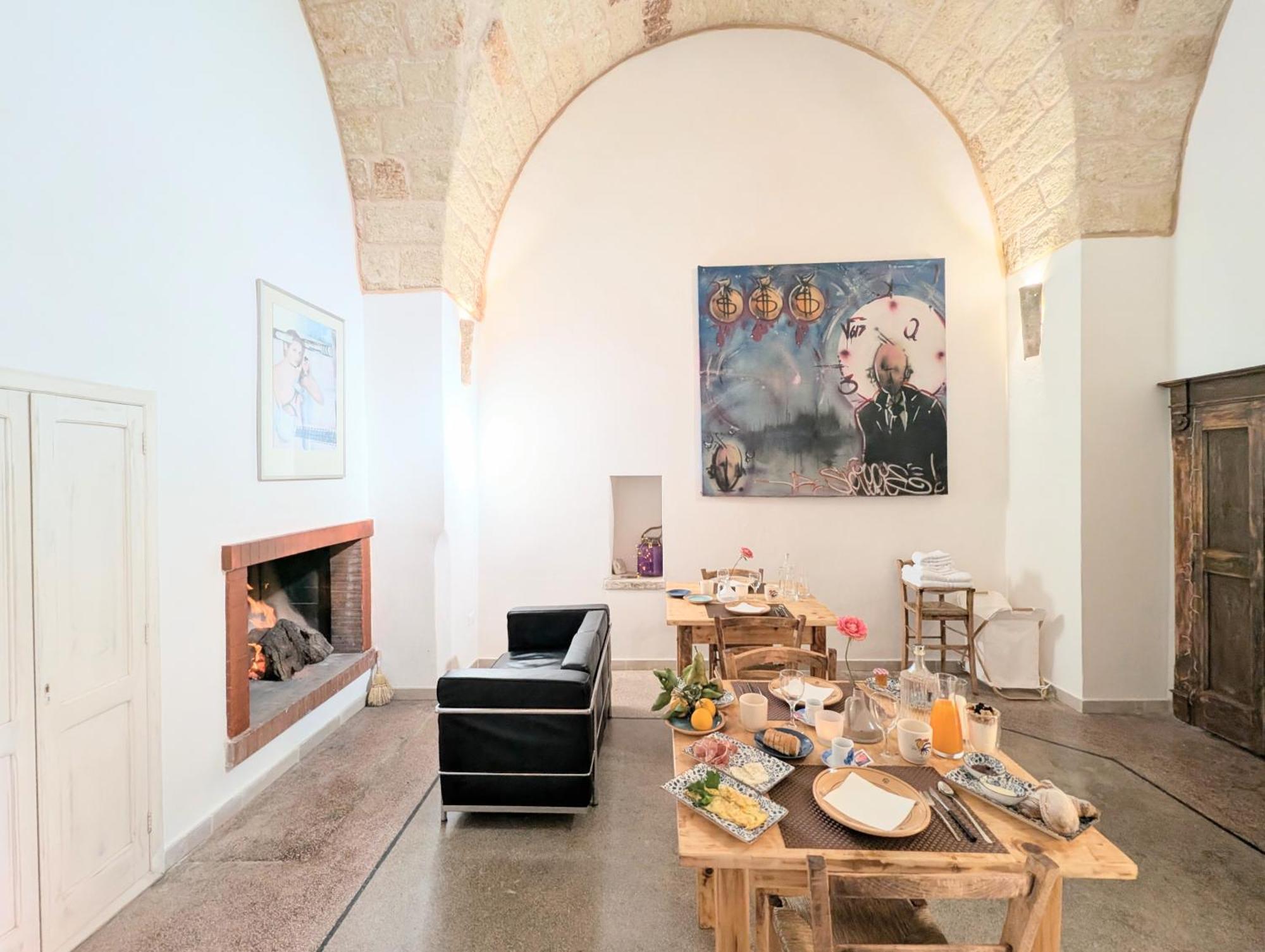 Bed and Breakfast The Art Of Leo Lucugnano Exterior foto
